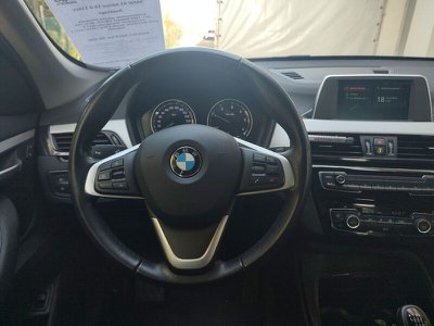 BMW X1 sDrive16d Advantage, Anno 2018, KM 99536 - foto principal