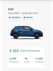 Fiat 500 1.0 70cv Hybrid Lounge Tetto Carplay Cerchi R15, Anno 2 - foto principal