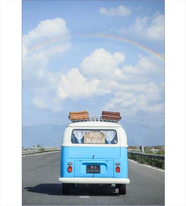 Furgoncino hippy pulmino volkswagen per matrimonio Benevento - foto principal